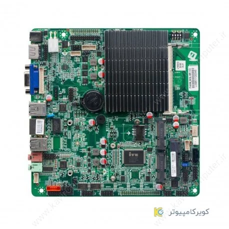 مادربردچهار هسته ای j1900 بدون فن صنعتی/2 پورت کام/ مدل kc5001 - کویر کامپیوتر مادربردچهار هسته ای j1900 بدون فن صنعتی/2 پورت کام/ مدل kc5001 - کویر کامپیوتر