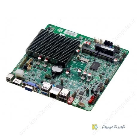 مادربردچهار هسته ای j1900 بدون فن صنعتی/2 پورت کام/ مدل kc5001 - کویر کامپیوتر مادربردچهار هسته ای j1900 بدون فن صنعتی/2 پورت کام/ مدل kc5001 - کویر کامپیوتر