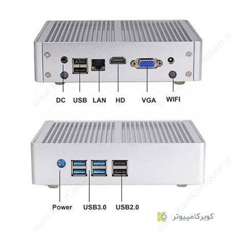 مینی باکس صنعتی کاربردی و بدون فن CORE I3 - 5005u مدل kc5201 -کویرکامپیوتر مینی باکس صنعتی کاربردی و بدون فن CORE I3 - 5005u مدل kc5201 -کویرکامپیوتر