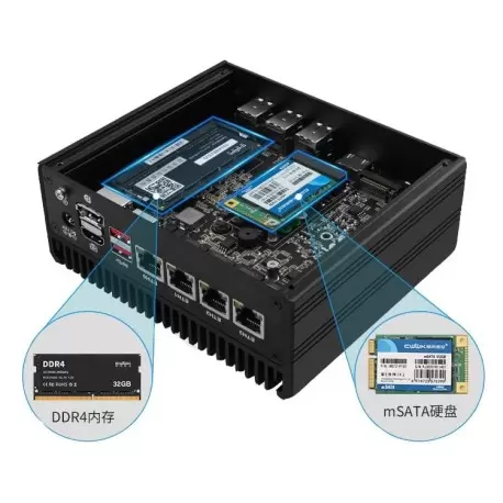 مینی باکس INTEL PROCESSOR N100بدون فن مدل 6M Cache- KC- کویرکامپیوتر مینی باکس INTEL PROCESSOR N100بدون فن مدل 6M Cache- KC- کویرکامپیوتر